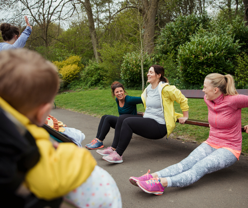 Fit mit Kinderwagen: Walk & Workout